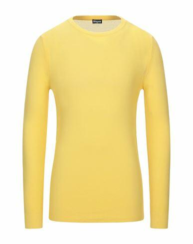 Blauer Man Sweater Yellow Cotton Cover