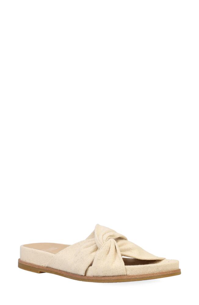 Eileen Fisher Dello Slide Sandal in Natural Cover