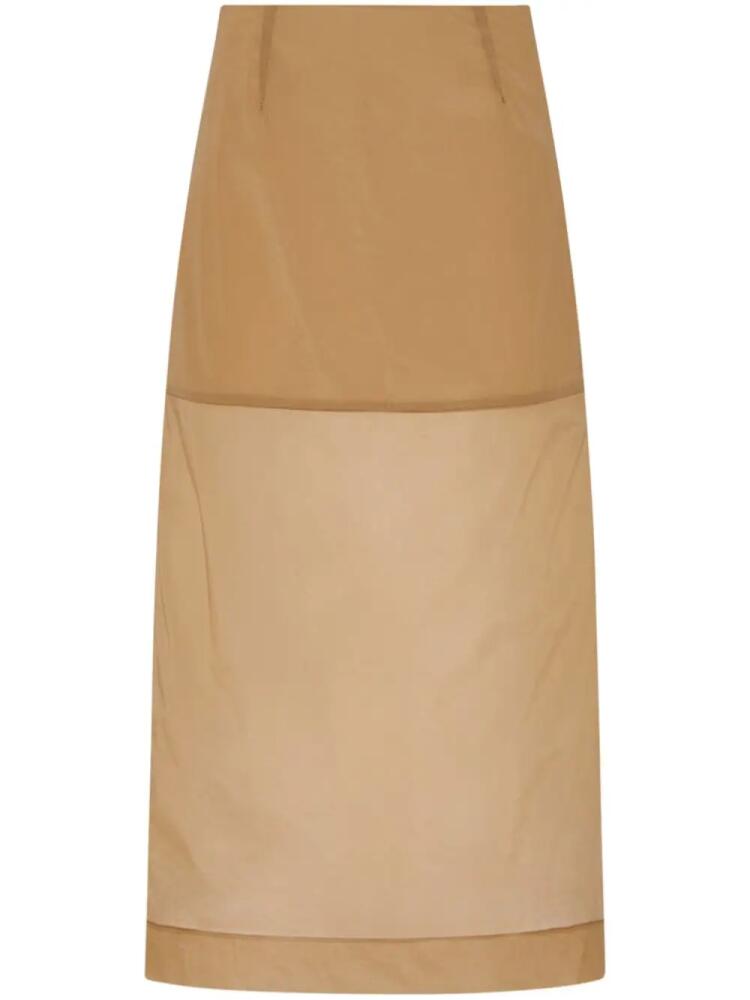 Rosetta Getty Straight skirt - Brown Cover