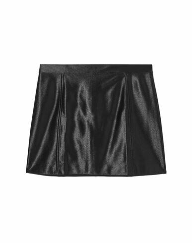 Cos Woman Mini skirt Black Polyamide, Elastane Cover