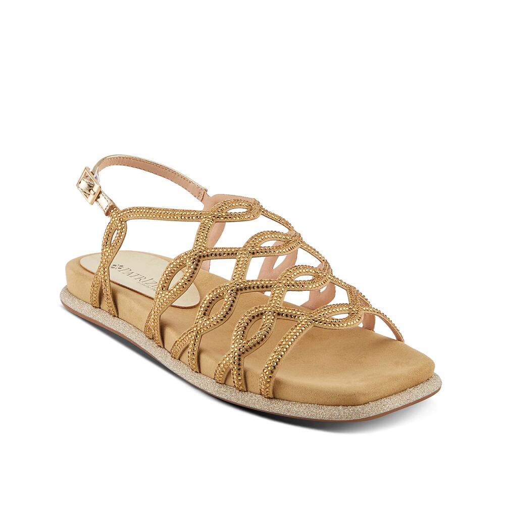 Patrizia by Spring Step Glamgloss Sandal | Women's | Gold Metallic Cover