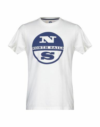 North Sails Man T-shirt White Cotton Cover