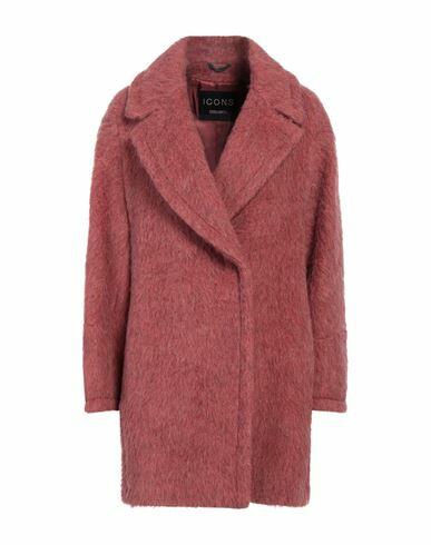 Cinzia Rocca Woman Coat Pastel pink Acrylic, Polyester, Wool, Alpaca wool, Polyamide Cover