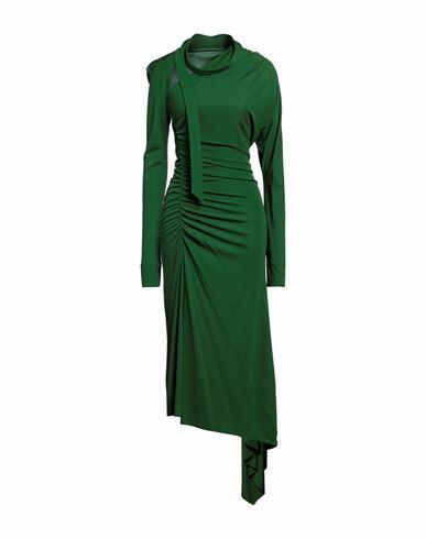 Victoria Beckham Woman Maxi dress Green Viscose Cover