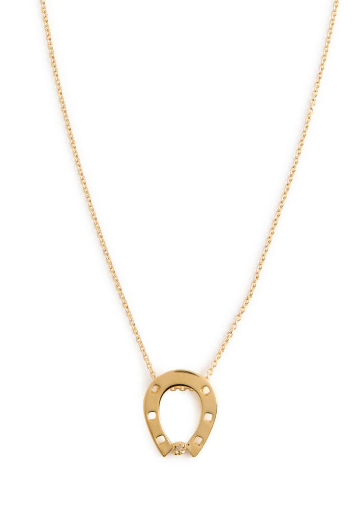 Aliita Horseshoe Brillante 9kt Gold Necklace Cover