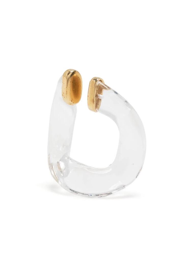 BEATRIZ PALACIOS sculpted-design ear cuff - Gold Cover