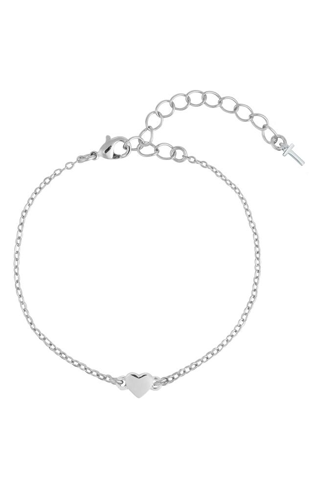 Ted Baker London Harsaa Tiny Heart Bracelet in Silver Tone Cover