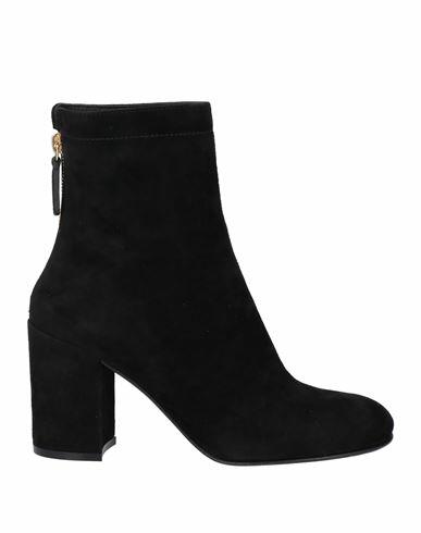 Gianvito Rossi Woman Ankle boots Black Leather Cover