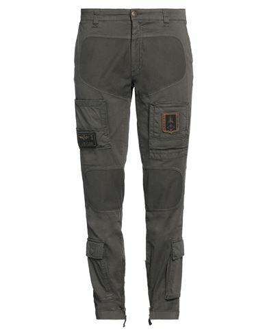 Aeronautica Militare Man Pants Lead Cotton, Elastane Cover