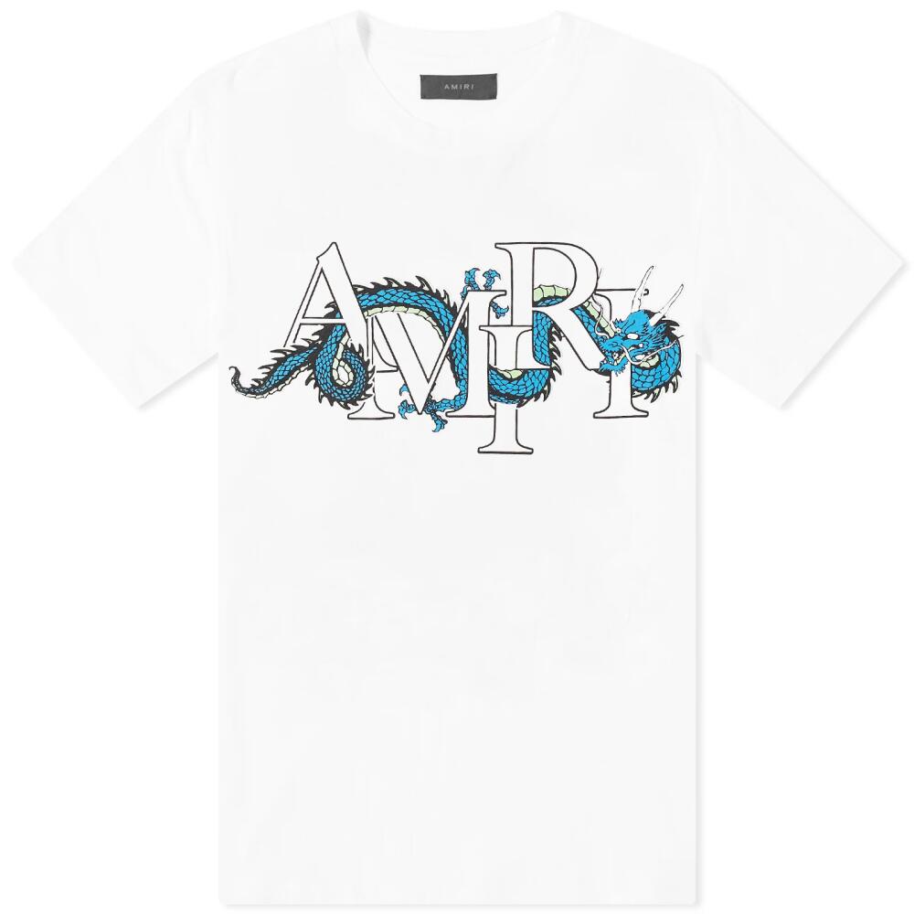 AMIRI Men's CNY Dragon T-Shirt in White Cover