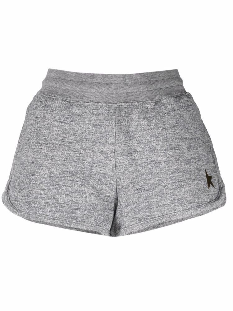 Golden Goose embroidered-logo shorts - Grey Cover