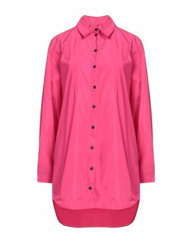 Patrizia Pepe Woman Shirt Fuchsia Polyester Cover