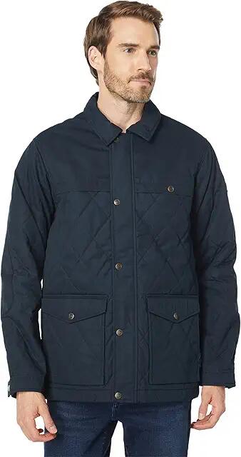 Fjallraven Ovik Wool Padded Jacket (Dark Navy) Men's Clothing Cover