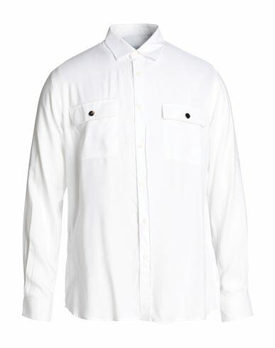 Gaëlle Paris Man Shirt White Viscose Cover