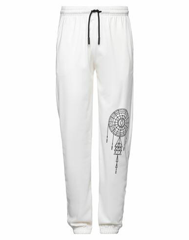 Marcelo Burlon Man Pants Cream Polyester Cover