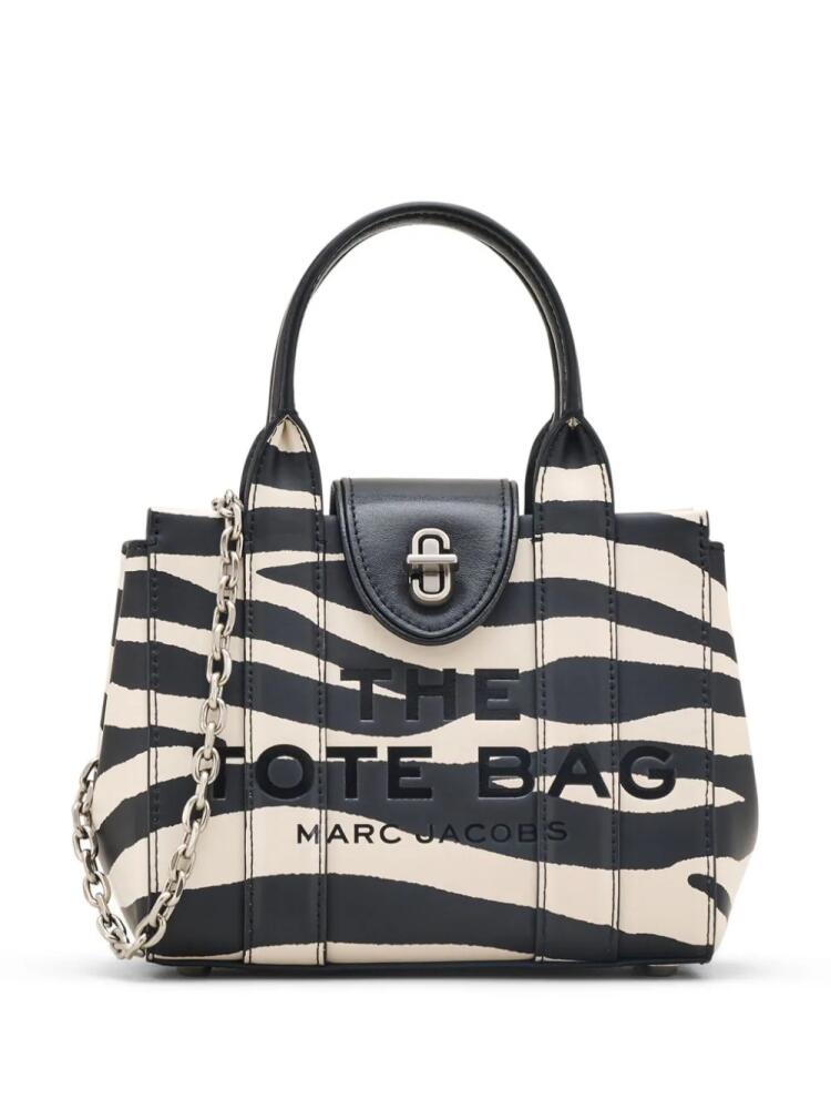 Marc Jacobs The Zebra Turnlock Crossbody Tote bag - Black Cover