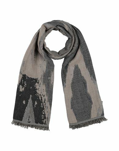 Alpha Studio Man Scarf Dove grey Wool Cover