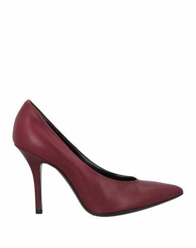 Aldo Castagna Woman Pumps Burgundy Soft Leather Cover