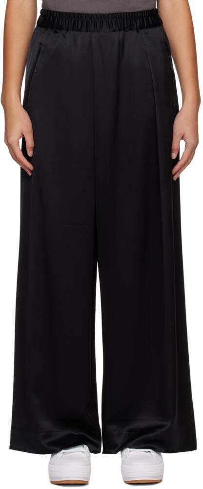 Y-3 Black Classic Tech Trousers Cover