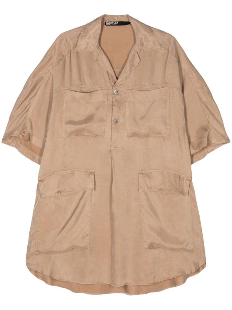 Bimba y Lola short-sleeve shirt dress - Brown Cover