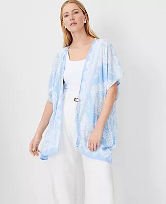 Ann Taylor Tile Poncho Cover