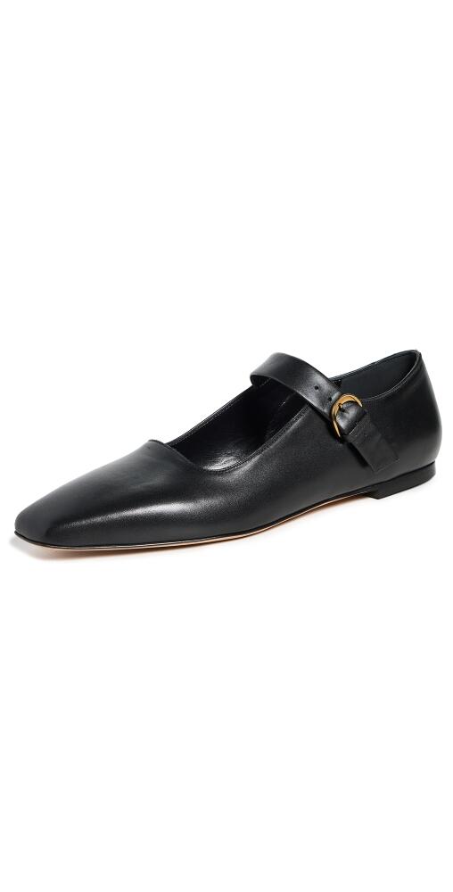 Emme Parsons Tramonto Mary Janes Flats Black Calfskin Cover