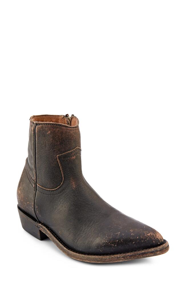 Frye Billy Western Boot in Black - Toga Leather Cover