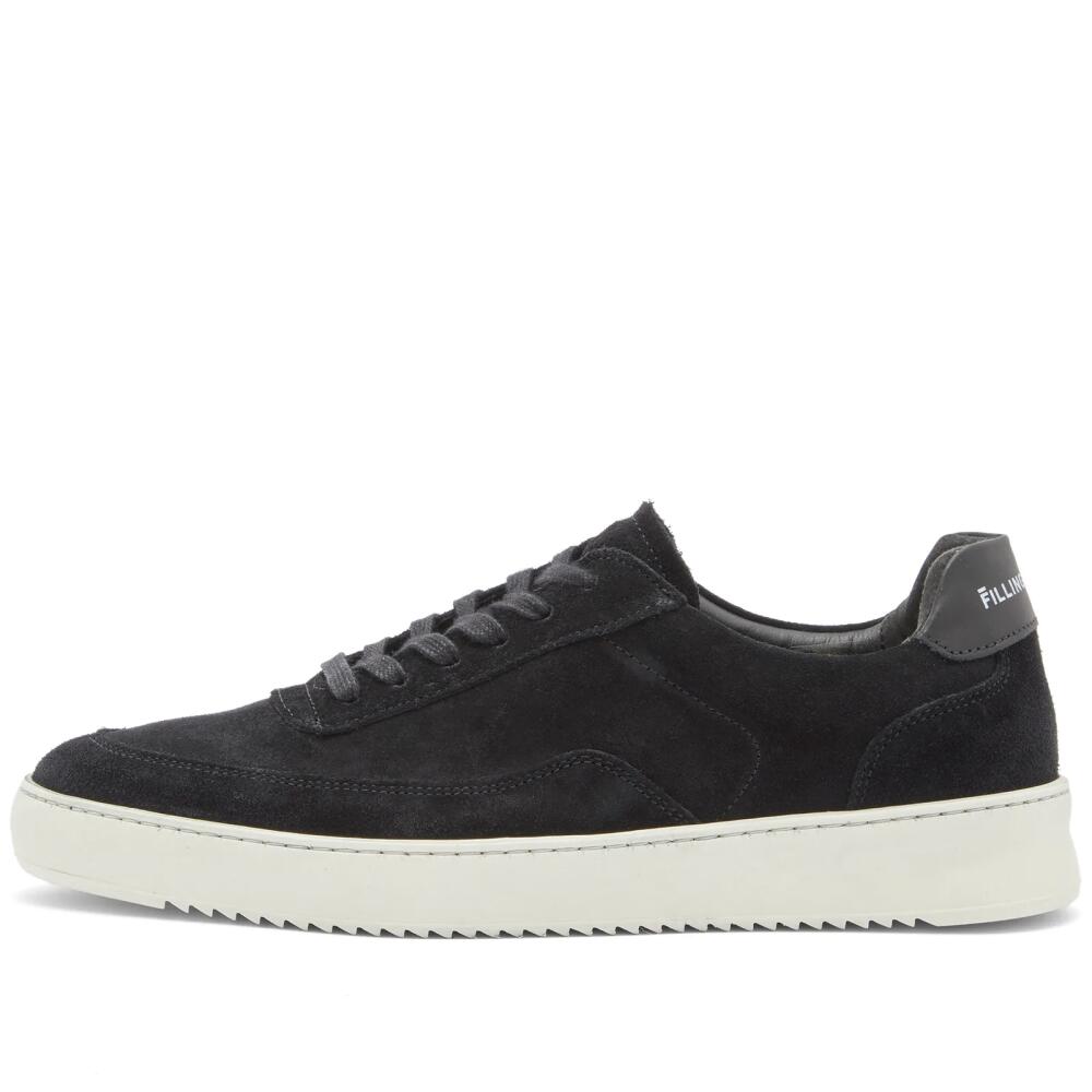 Filling Pieces Men's Mondo Suede Sneakers in Coal Cover