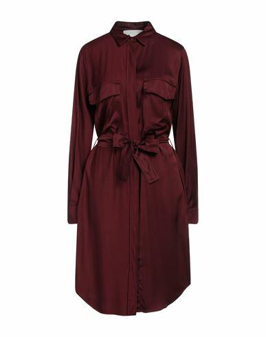 8pm Woman Midi dress Burgundy Viscose Cover