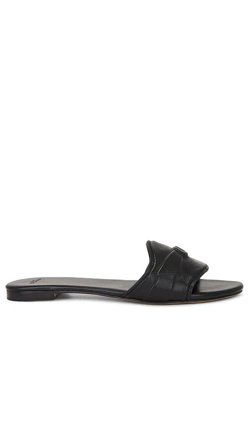 Alexandre Birman Padded Clarita Slide Sandal in Black Cover