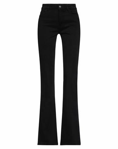 Rebel Queen Woman Jeans Black Cotton, Elastomultiester, Elastane Cover