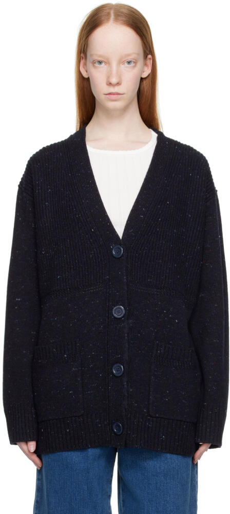 See by Chloé Navy Grandpa Cardigan Cover