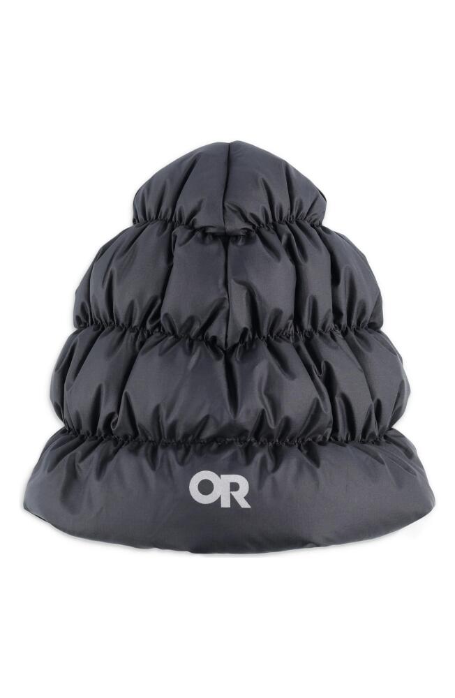 Outdoor Research Coldfront 650 Fill Power Down Beanie in Black Cover