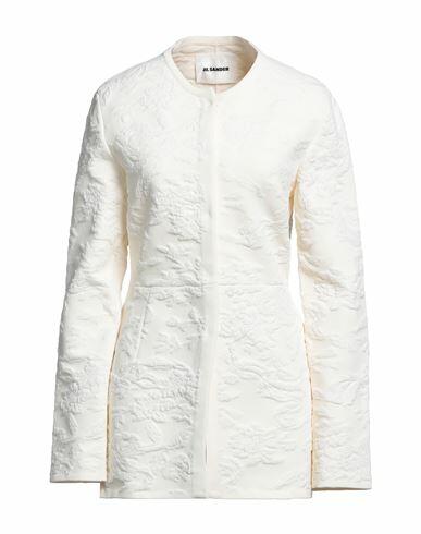 Jil Sander Woman Blazer Ivory Viscose, Polyamide, Cotton, Polyester, Polyurethane Cover