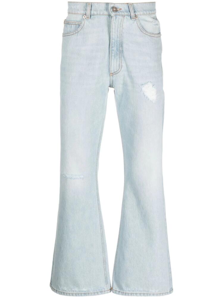 ERL flared-leg denim jeans - Blue Cover