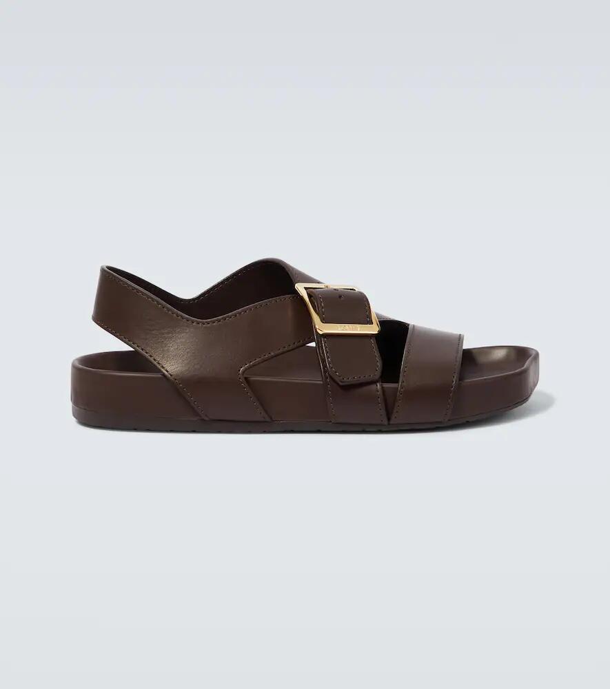 Loewe Paula's Ibiza Ease leather sandals Cover