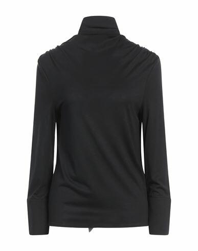 Viktor & Rolf Woman Top Black Lyocell, Cotton Cover