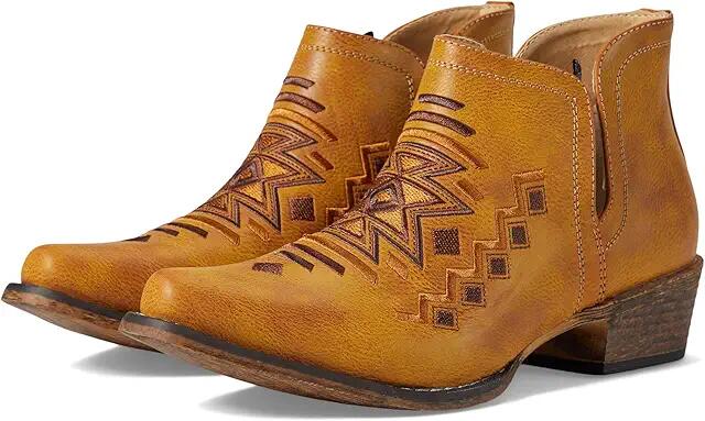 Roper Ava Aztec (Tan) Cowboy Boots Cover