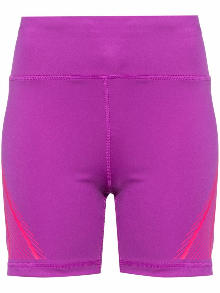 adidas by Stella McCartney graphic-print running shorts - Purple Cover