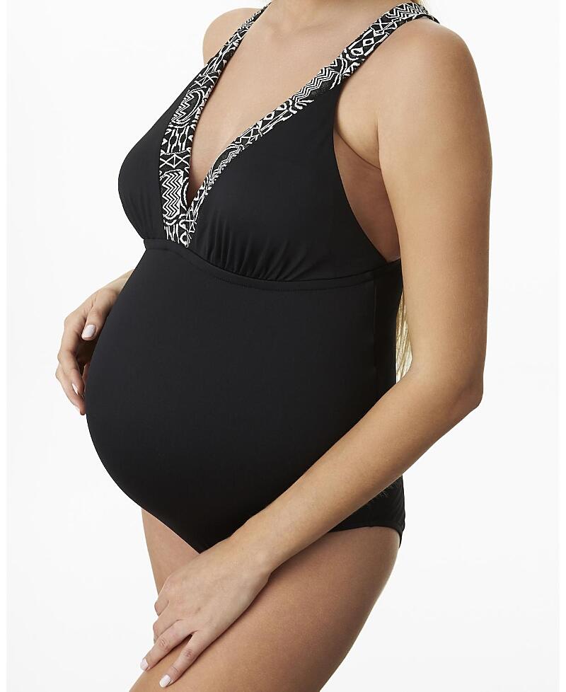 Pez D'Or Ethnic Maternity One Piece Swimsuit Cover