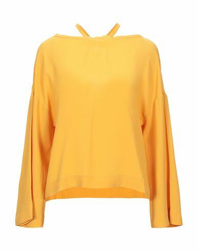 8pm Woman Top Ocher Acetate, Silk Cover