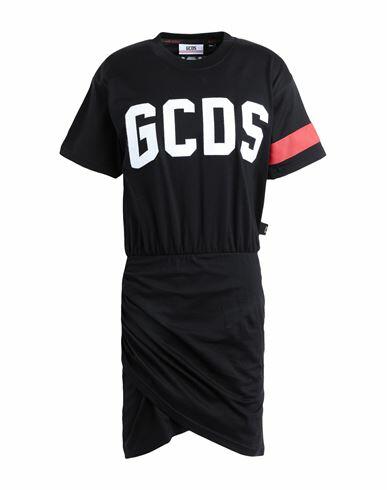 Gcds Woman Mini dress Black Cotton Cover