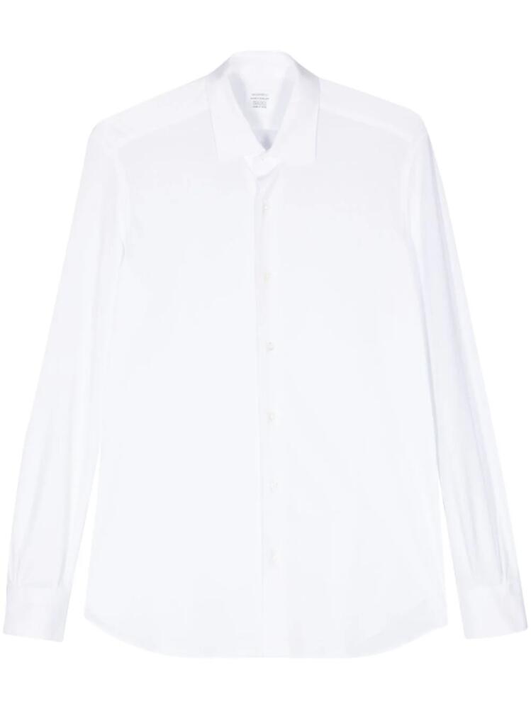 Mazzarelli textured-finish shirt - White Cover