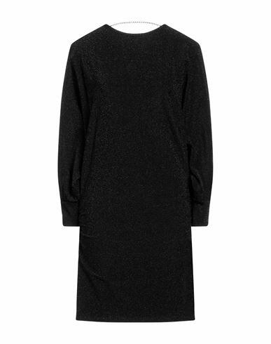 Gai Mattiolo Woman Mini dress Black Polyester, Viscose, Nylon, Elastane Cover