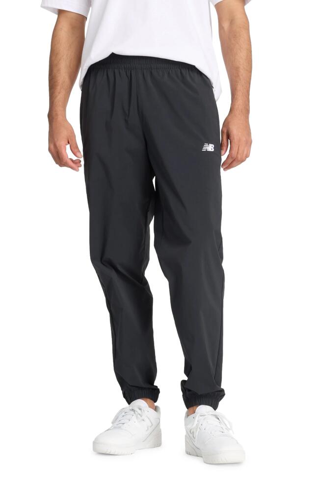 New Balance Athletics Woven Joggers in Black Cover