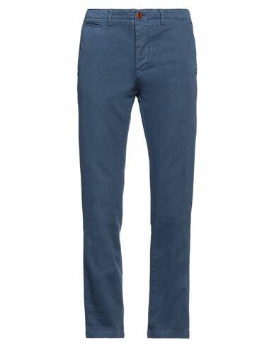 Tela Genova Man Pants Navy blue Cotton Cover