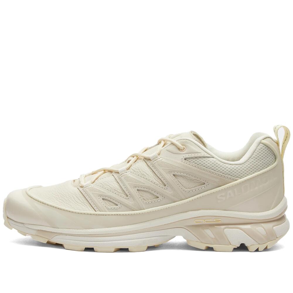 Salomon XT-6 EXPANSE LTR Sneakers in Vanilla Ice/Almond Milk/Transparent Yellow Cover