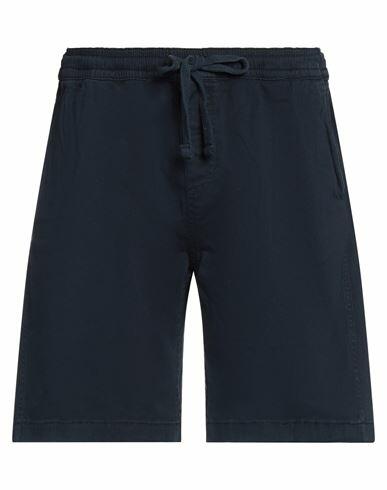 Sundek Man Shorts & Bermuda Shorts Midnight blue Cotton, Elastane Cover