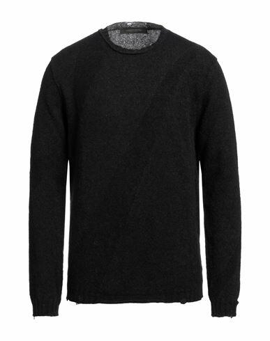 Messagerie Man Sweater Black Alpaca wool, Polyamide, Merino Wool Cover