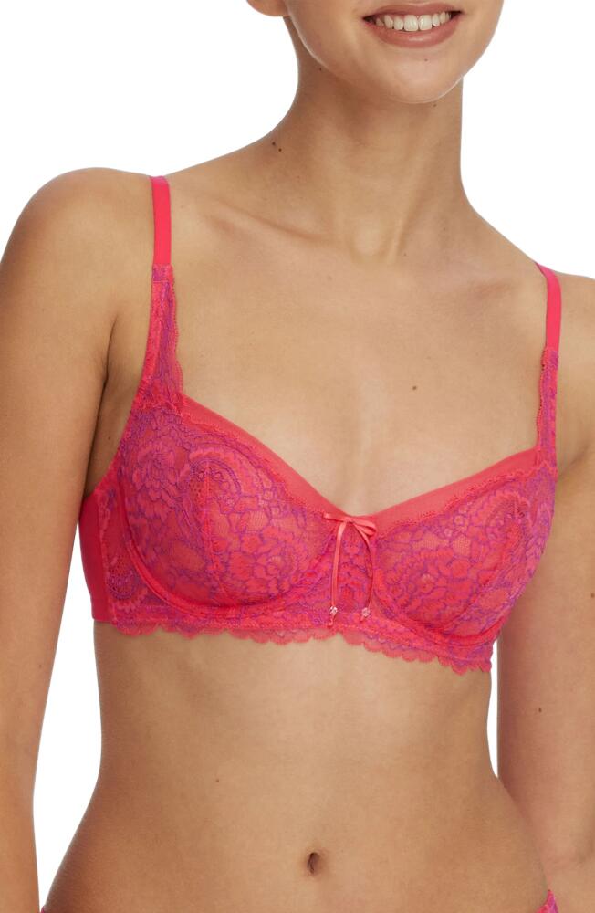 Skarlett Blue Minx Underwire Balconette Bra in Passion Fruit/Rose Violet Cover